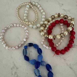 Elegant Beaded Bracelet Set
